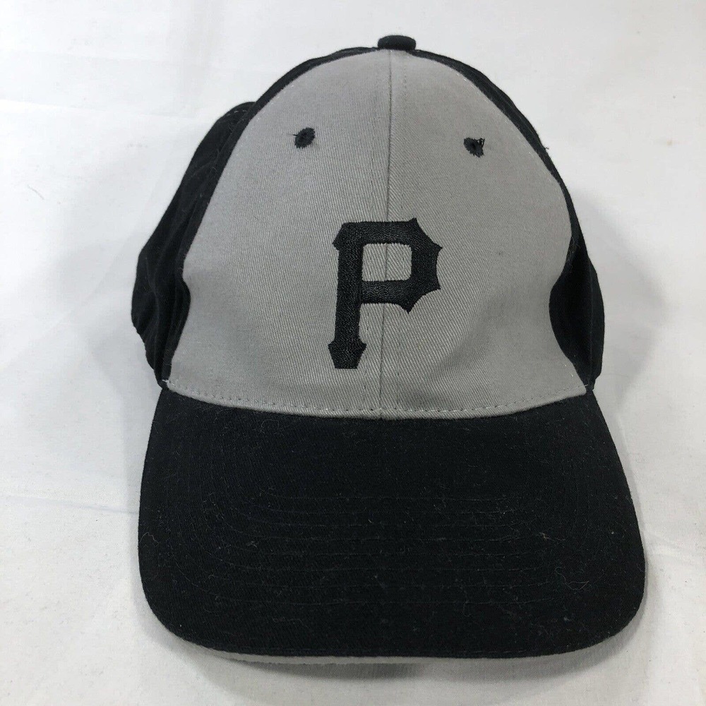 Pittsburgh Pirates Cap Hat Black Gray Chevy Chevrolet SGA Stadium Giveaway OSFM